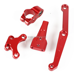 Accesorios de motocicleta para Honda CB650R, soporte de montaje de amortiguador de dirección CB650 <span class=keywords><strong>R</strong></span>, Kit de amortiguador de dirección <span class=keywords><strong>CB</strong></span> <span class=keywords><strong>650</strong></span> <span class=keywords><strong>R</strong></span> 2018-2021 <span class=keywords><strong>2020</strong></span> 2019 - Product Image 1