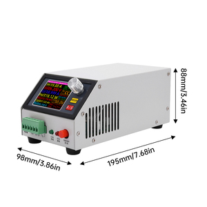 Probador de capacidad de batería de 150W 20A, pantalla a Color de 2,4 pulgadas, tipo CNC, probador de descarga de energía de carga electrónica con adaptador de EE. UU. - Product Image 3