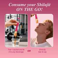 Bâtonnets de miel au shilajit saveur fraise pour adultes, liquide oral, minéraux fulviques, soutien de la mémoire et du sommeil, croissance des cheveux, 2 bâtonnets - Vente chaude