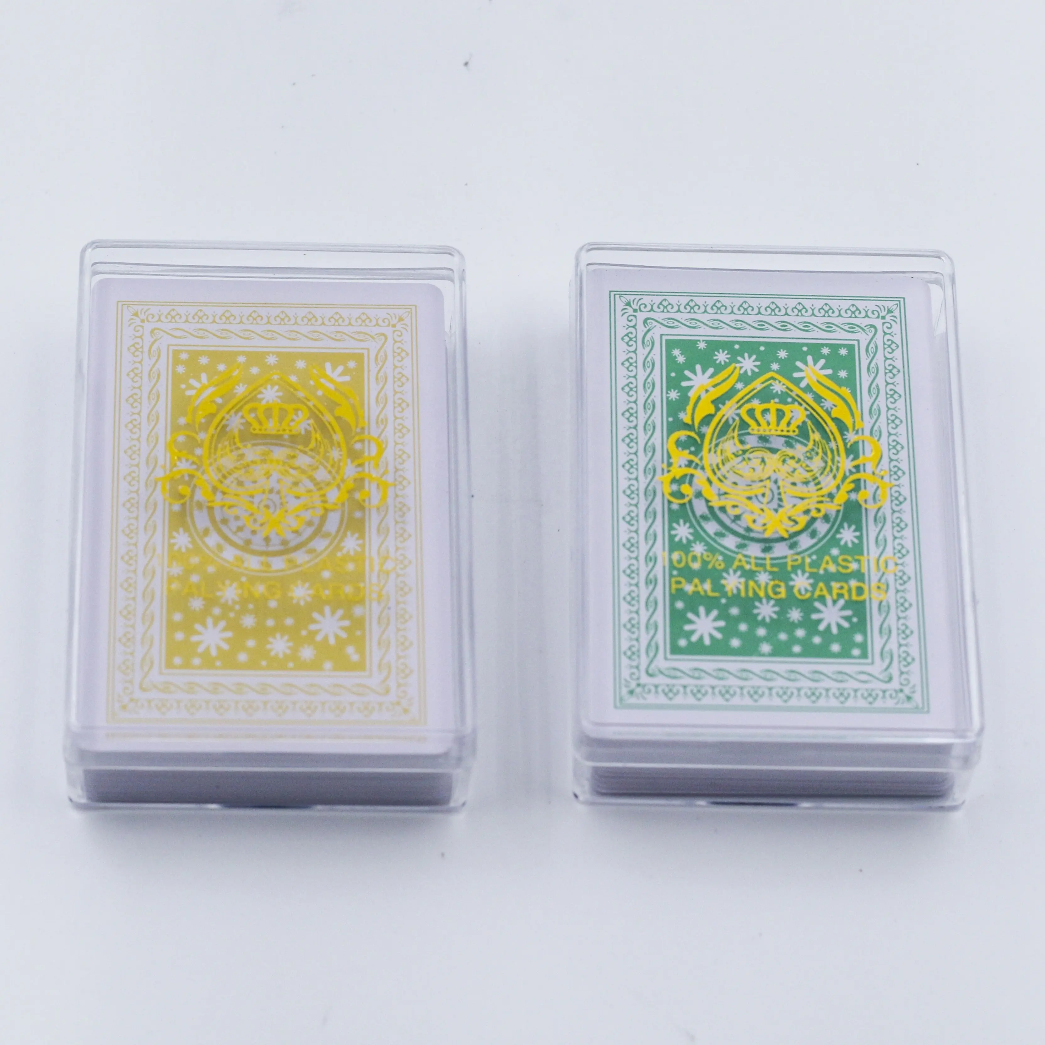 777 brand single deck of playing card in convenient ps plastic case