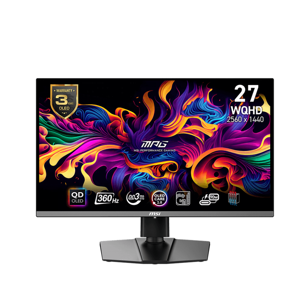 MSI MPG 271QRX QD OLED 2K 360hz Gaming Monitor - HDR True Black 400