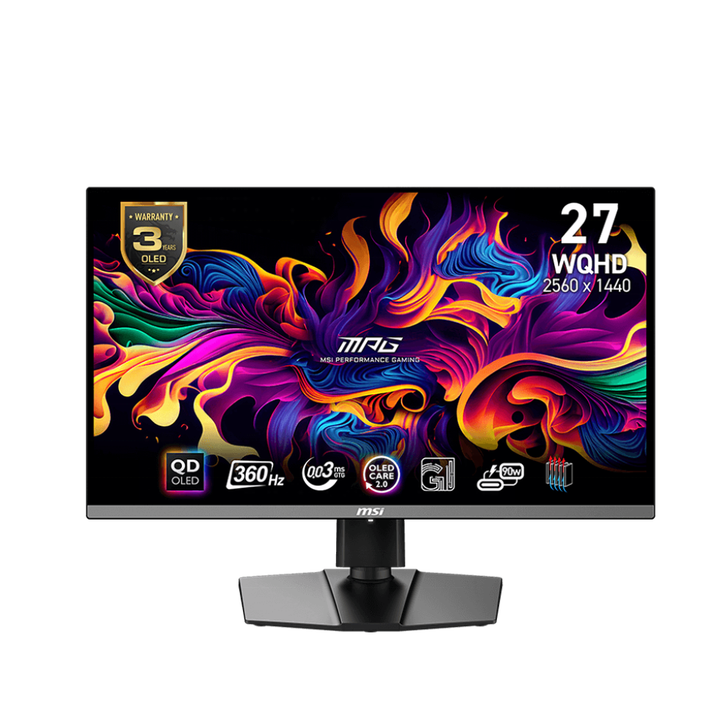 MSI MPG 271QRX QD OLED 2K 360hz Gaming Monitor - HDR True Black 400