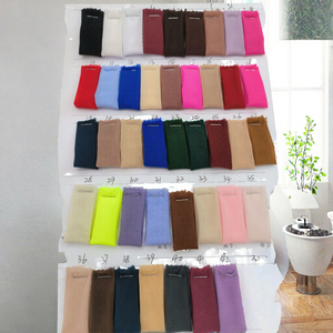 40dps100g Nhiều màu polyester căng lưới Spandex mềm co giãn điện <span class=keywords><strong>Net</strong></span> cho áo ngực Đồ lót đôi phải đối mặt với cô gái phụ kiện - Product Image 5