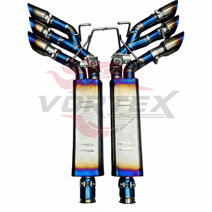 Sistema de Escape Valvetronic Vortex Blue Titanium para Mercedes G63 AMG W464 4.0T V8 Performance Catback con Puntas Laterales de Fibra de Carbono - Product Image 3