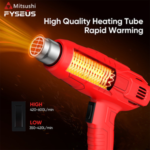 <span class=keywords><strong>Pistola</strong></span> <span class=keywords><strong>de</strong></span> <span class=keywords><strong>Aire</strong></span> Caliente Portátil Fyseus 220V Eléctrica 2000W Soplador <span class=keywords><strong>de</strong></span> <span class=keywords><strong>Aire</strong></span> Caliente para Reparación Industrial y Automotriz - Product Image 4