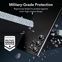 Protection d'objectif d'appareil photo Eagle Eye 3D Full Cover anti-rayures et anti-chocs avec outils d'installation gratuits pour Samsung Galaxy S26 S26 Ultra S25+