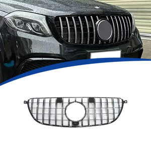 Calandre avant en ABS à mailles verticales pour Mercedes-Benz GLE63 2016-2019, pièce de rechange - Product Image 1
