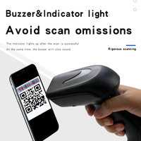 Sotesin Scanner de codes à barres CMOS de haute qualité 1D Scanner de lecteur de Code QR portable 32 bits pour entrepôt de bibliothèque