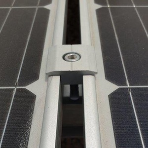 Pince de <span class=keywords><strong>fixation</strong></span> intermédiaire pour <span class=keywords><strong>panneau</strong></span> solaire en aluminium 30-40 mm pour support de <span class=keywords><strong>fixation</strong></span> de module photovoltaïque, accessoires de rail PV - Product Image 5