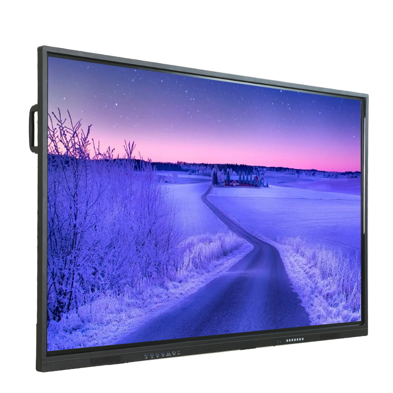 100-Inch Interactive Smart Whiteboard 4K UHD Touch Screen Digital Board, Android & Windows Compatible, All-in-One Conference Display for Meetings, Education & Business - View 2