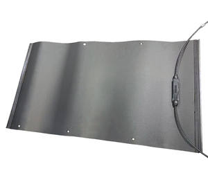 Tuiles solaires monocristallines PET de taille OEM, livrées sous 24 heures, 16V 60W 50W 32W pour usage extérieur - Product Image 2