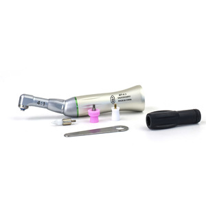 หัวกรอฟันไฟฟ้าแบบโค้ง 4:1 อัตราทดต่ำ ชนิด E สีเงิน - Product Image 3