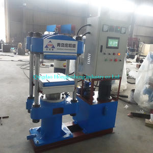 Pressa Vulcanizzatrice a 4 Colonne 50T PLC per Cura di Cuscinetti in Silicone e Formatura Stampi - Product Image 3