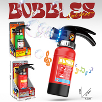 Vente en gros Modèle de jouet de machine à bulles de bouche d'incendie à 6 trous, souffleur à bulles automatique pour enfants, fête intérieure en plein air et musique
