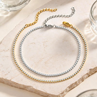 Vente en gros de bracelets en acier inoxydable plaqué or avec zircone, élégants et éblouissants, sensation de luxe haut de gamme pour anniversaire
