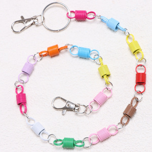 Colorful Double Layer Metal Pant <b>Chain</b> Zinc Alloy Hip Hop Waist <b>Chain</b> Unisex Casual Fashion Accessory - Product Image 3