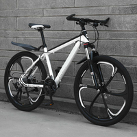 2025 bas prix Simple 26 29 pouces bleu vtt vélo adulte grand pneu montagne cyclisme pour hommes 21 vitesses frein à disque engrenages