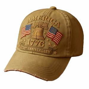 Gorra de Béisbol Deportiva Vintage con Diseño de Bandera del 250 Aniversario del Cuerpo de Marines, Impresa en 3D, Estilo Dobby, 6 Paneles, Ajustable, Unisex - Product Image 5