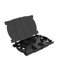 Bandeja de Empalme de Cable de Fibra Óptica DIMAN de 24 Núcleos, Costo de Fábrica, ABS/PP, Caja de Disco para Empalmador de Fibra Óptica FTTH
