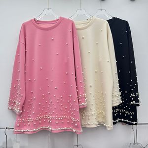 GX-nuovo abito da donna a <span class=keywords><strong>maniche</strong></span> <span class=keywords><strong>lunghe</strong></span>, resistente con finiture in perle e diamanti scintillanti. - Product Image 1