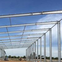 Bâtiment préfabriqué en acier facile à installer structure modulaire en acier hangar à ossature métallique d'usine entrepôt à ossature en métal atelier construction d'usine