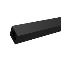 Lampes LED de jardin extérieures en aluminium 3M simples, alimentées AC/DC, IP65, CRI 90 élevé, garantie 3 ans pour l'éclairage des parcs communautaires et des routes