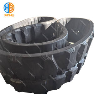 Chasis de excavadora sobre orugas, pista de goma con orugas K500 * <span class=keywords><strong>71</strong></span>*72 para <span class=keywords><strong>Komatsu</strong></span> D21 - Product Image 1