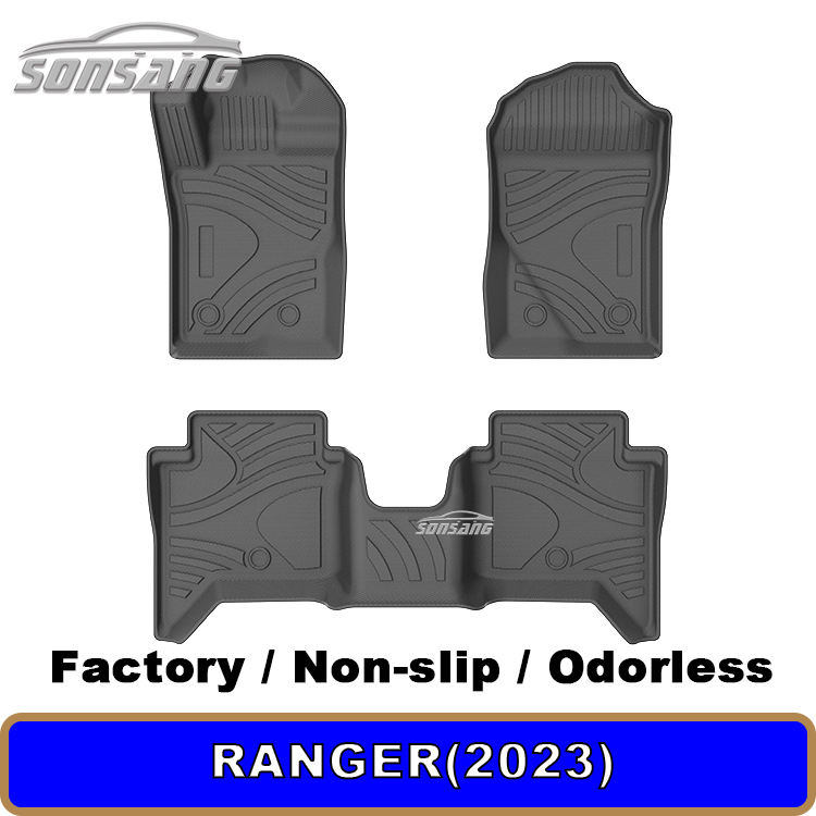 Ford Ranger 2023 car mats left hand driver