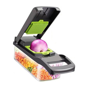 Cortador de Verduras Multifuncional 16 en 1, Rebanador de Frutas y Cebolla, Pelador de Papas, Picador Manual de Verduras para Cocina - Product Image 4