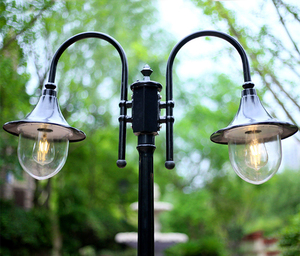 IP65 Waterproof Classic Vintage Antique Aluminum Outdoor <strong>Street</strong> <strong>Light</strong> European <strong>Old</strong> Design Post Top Garden <strong>Lights</strong> - Product Image 4