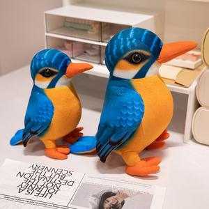 Peluche personnalisée réaliste en forme de pic-bois, poupée d'oiseau avec rembourrage en coton PP pour la décoration de la maison, salon, poupée apaisante pour bébé garçon - Product Image 5