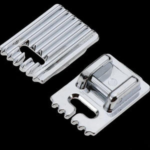 Pied à plis à rainures 5, 7, 9 compatible avec les machines à coudre Singer, Janome, Babylock, Brother, accessoires # FF00164-701-5 - Product Image 5