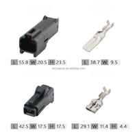 Connecteur automobile étanche haute intensité 1 broche MG613801-5/MG643800-5 DJ7016Y-9.5-11/21 pour batterie de véhicule électrique, prise d'alimentation