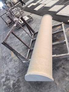 Piedra de ingeniería natural Pavimentación blanca Azulejos de piedra caliza <span class=keywords><strong>Portugal</strong></span> Porto Beige Adoquines de piedra caliza con acabado superficial pulido - Product Image 2