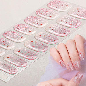 Kits de Uñas Postizas de Lujo con Purpurina, Copos de Nieve 3D y Adornos Navideños de Alta Calidad - Product Image 4