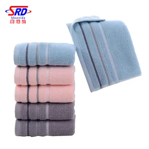 Hot Selling Customized Cheap Price Oem Service Solid Color Bath Towel Factory Rate Hand Towels For Personal Use