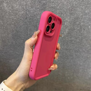 เคสโทรศัพท์ซิลิโคนลูกกวาดแบบนิ่มสุดหรูสำหรับ <span class=keywords><strong>iPhone</strong></span> 11 12 13 <span class=keywords><strong>14</strong></span> 15 <span class=keywords><strong>Plus</strong></span> <span class=keywords><strong>Pro</strong></span> <span class=keywords><strong>MAX</strong></span> ที่ป้องกันกล้องฝาหลัง - Product Image 4