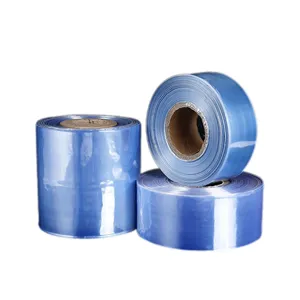 Factory Quality Custom Printing Small Size PVC Heat Shrink Film PVC Wrapping Plastic Soft Film Blow Molded Flexible Packaging