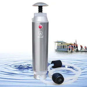 Diercon Best Sales Outdoor Portable Travel Water Purifier Outdoor Efficient Water Filter for Camping Hiking Travel and Survive