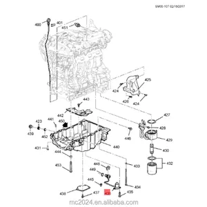 Interruttore indicatore del livello dell'olio motore di alta qualità per Chevrolet equinozio 2.0T 2018-2023 OEM: 12639127 24461500