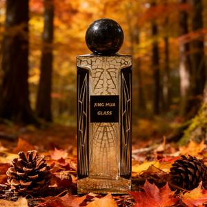 Flacon de <span class=keywords><strong>parfum</strong></span> de luxe imprimé à l'écran de soie de designer haut de gamme 100 ml style Arabis avec bouchon en résine et logo personnalisé - Product Image 1