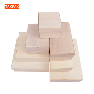 Snack Boîte à bonbons Boîte cadeau en bois fantaisie Conteneur à déjeuner congelable Boîte à nourriture végétarienne Emballage en bois en gros - Product Image 4