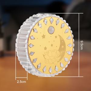 Bewegingsmelder Puck Lights LED Draadloos USB Oplaadbaar Bediend onder kastverlichting op plankdisplay Kastverlichting aan toonbank - Product Image 2