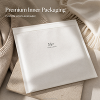 Bolsa de Embalaje para Prendas de Vestir de Papel de Algodón con Logotipo Personalizado, Parte de un Sistema de Embalaje de Ocho Materiales para Ropa, Opciones de Tamaño Personalizado