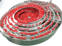 Bol vibrant électromagnétique de haute qualité pour l'automatisation, petit bol vibrant pour l'alimentation des pièces en caoutchouc, joint torique