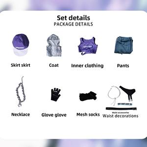 ชุดคอสเพลย์ผู้ใหญ่แบบเต็มตัวสำหรับผู้หญิง วัสดุโพลีเอสเตอร์ ตัวละคร Ashe จากเกม <span class=keywords><strong>Overwatch</strong></span> พร้อมชุด Le Sserafim รุ่น 709 - Product Image 6