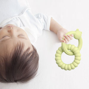 <span class=keywords><strong>Anneau</strong></span> <span class=keywords><strong>de</strong></span> <span class=keywords><strong>dentition</strong></span> en silicone pour bébé, vente en gros, doux et personnalisé, jouets <span class=keywords><strong>de</strong></span> <span class=keywords><strong>dentition</strong></span> pour bébé - Product Image 6