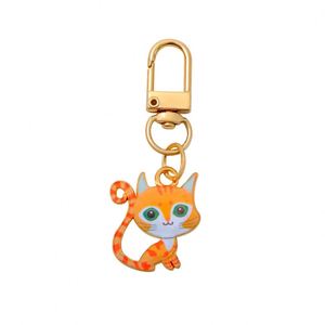 Cute Cat Pendant Keychain Alloy cat Mobile Phone Bag Pendant Earphone Bag Pendant - Product Image 2