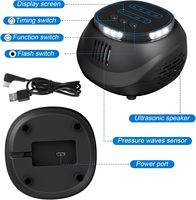 Répulsif Ultrasonique Anti-Nuisibles Efficace Contre les Rongeurs, Souris et Rats avec 4 Modes pour la Maison, la Cuisine et le Garage