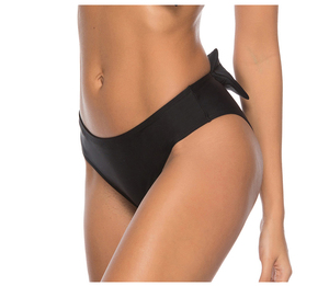 2025 nouveau Sexy nœud noeud Bikini <span class=keywords><strong>bas</strong></span> femmes solide noir Lingerie slips fille sans couture culotte taille haute Shorts dames troncs - Product Image 4